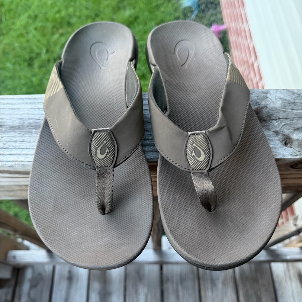 Men's Olukai Malanai sandals size 10 - Picture 3 of 6